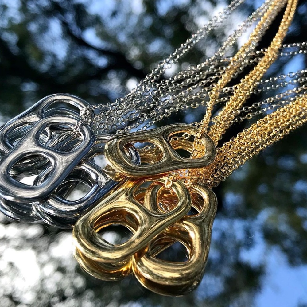 Outer Banks Soda Tab Pendant Necklace